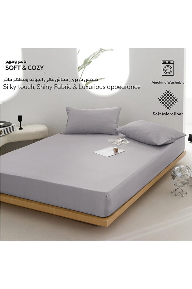 طقم ملاءات سرير مفرد مع غطاء وسادة من دوناتيلا - 4