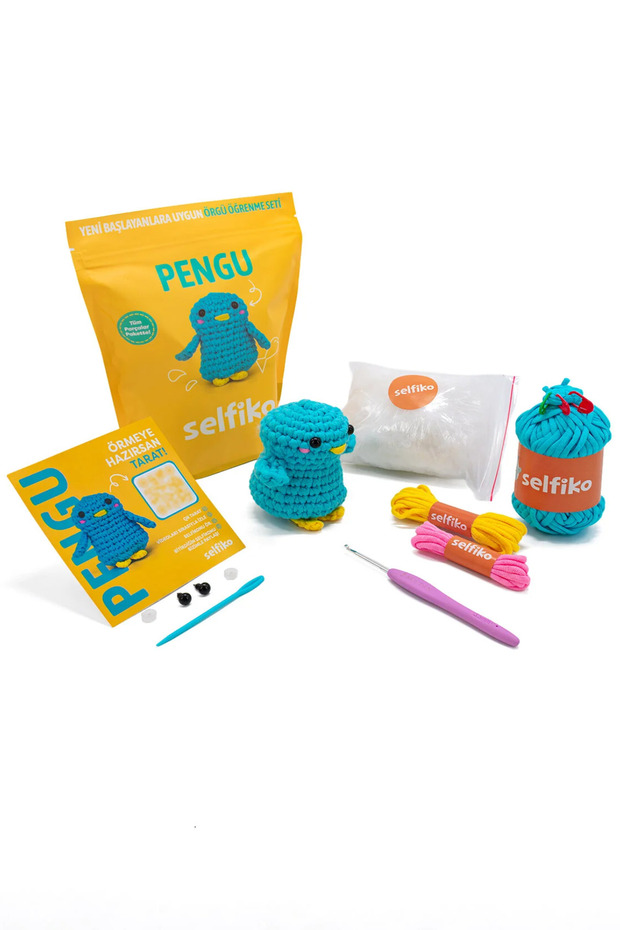 Pengu Örgü Öğrenme Seti - 1
