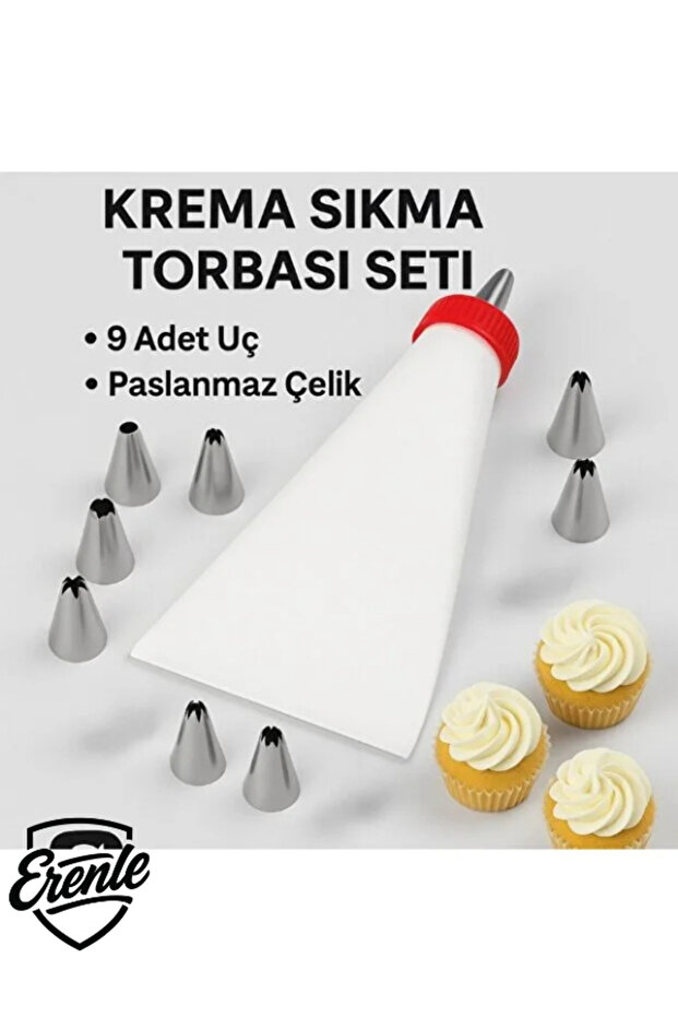 أداة تشكيل الكريمة على شكل كعكة مع 8 رؤوس سميكة