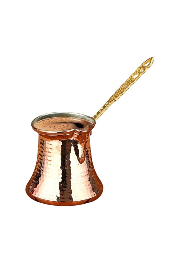 Thick Copper Coffee Pot for 2 People
