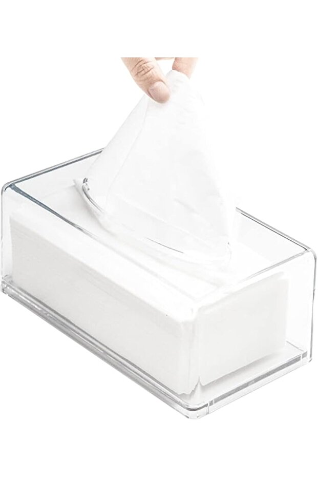Acrylic Tissue Box Holder - 1
