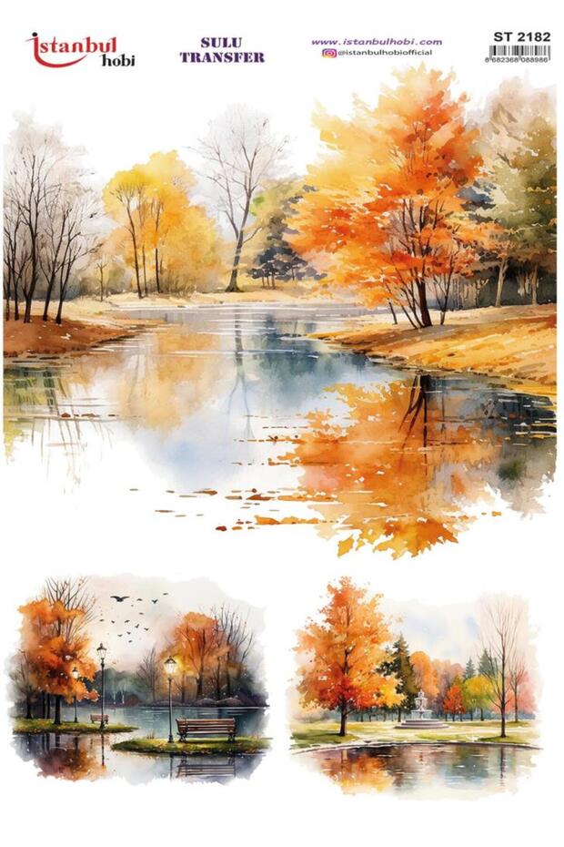 Water Transfer Paper 25X35Cm St-2182