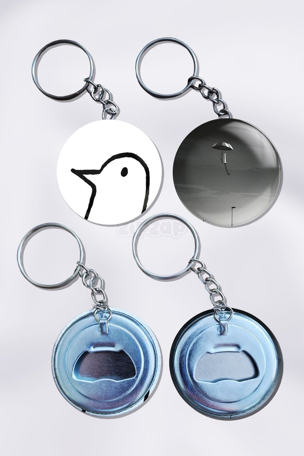 Oyasumi Punpun Anime Bag Ornament Keychain Charm (2 Pcs)