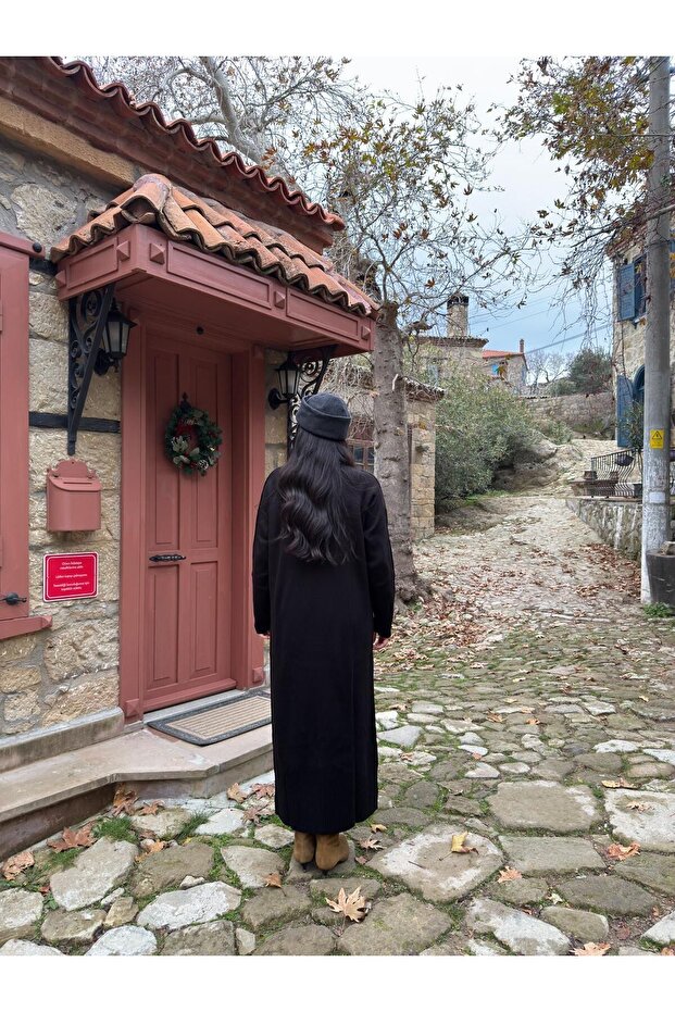 Triko Elbise-Siyah - STD - 4