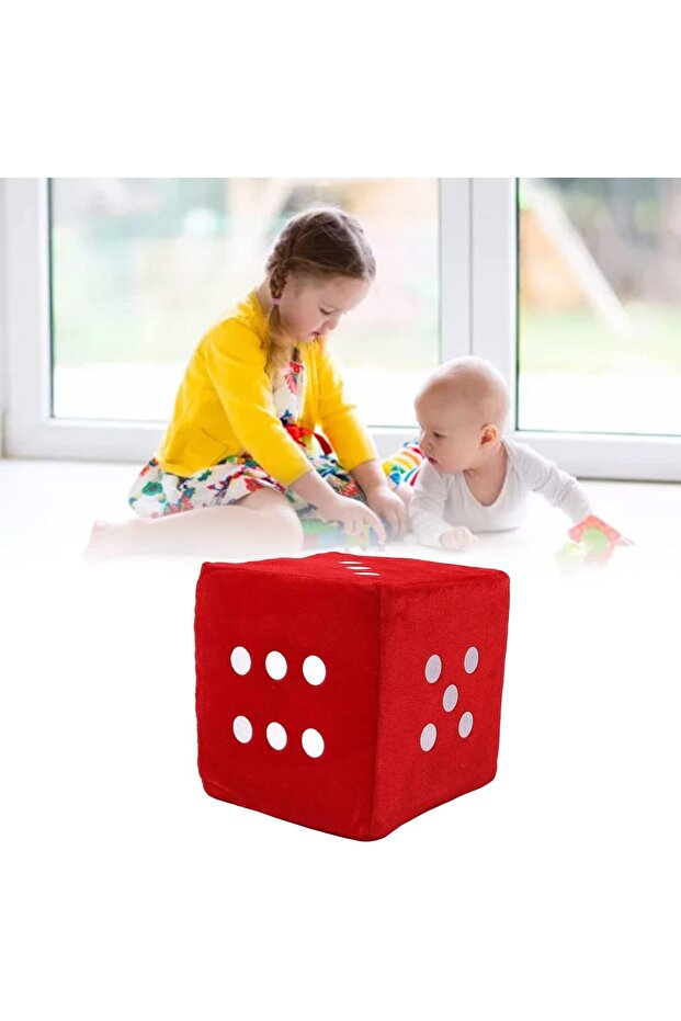 Large Plush Dice Pillow - 3