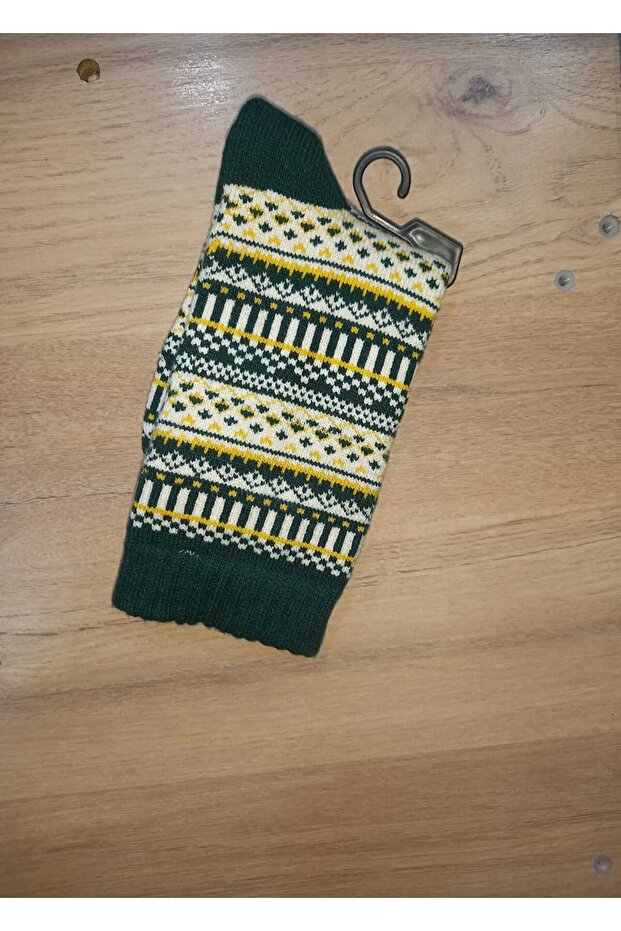 جوارب صوفية منقوشة - 1