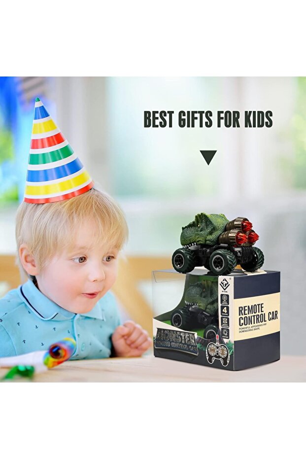 سيارة ديناصور تعمل بجهاز تحكم عن بعد - 7