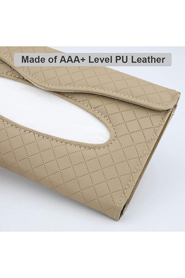 حامل مناديل للسيارة على شكل حرف X - 2