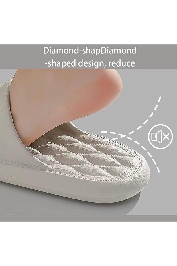 Open Toe Bath Slippers - 5