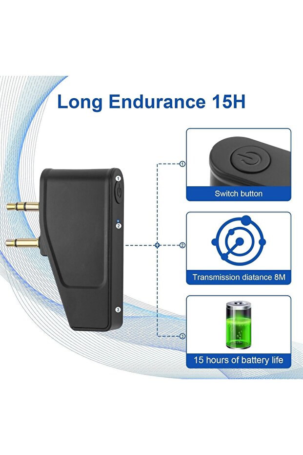 محول بلوتوث لسماعات الرأس السلكية - 6