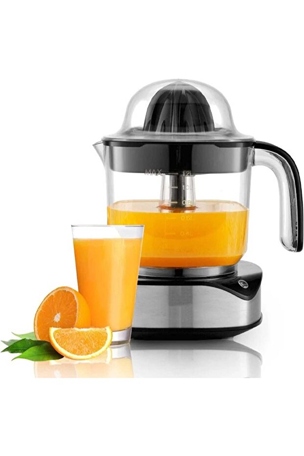 Household Portable Electric Orange Juicer 40W – 1.2 Litre Citrus Juicer with 2 Speed Settings