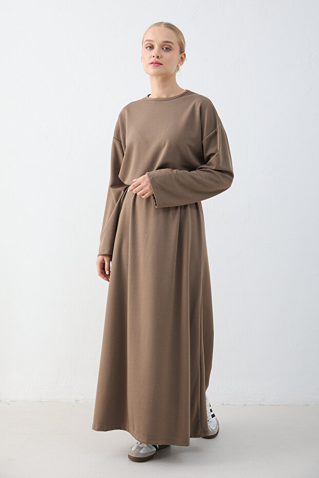 Basic Modal Elbise 76-1004 - 1