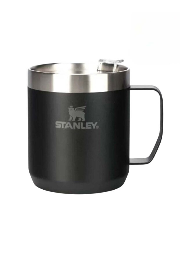 Stanley Camp Mug, Stainless Steel Thermal Tumbler, Lightweight And Portable Coffee Cup With Handle,