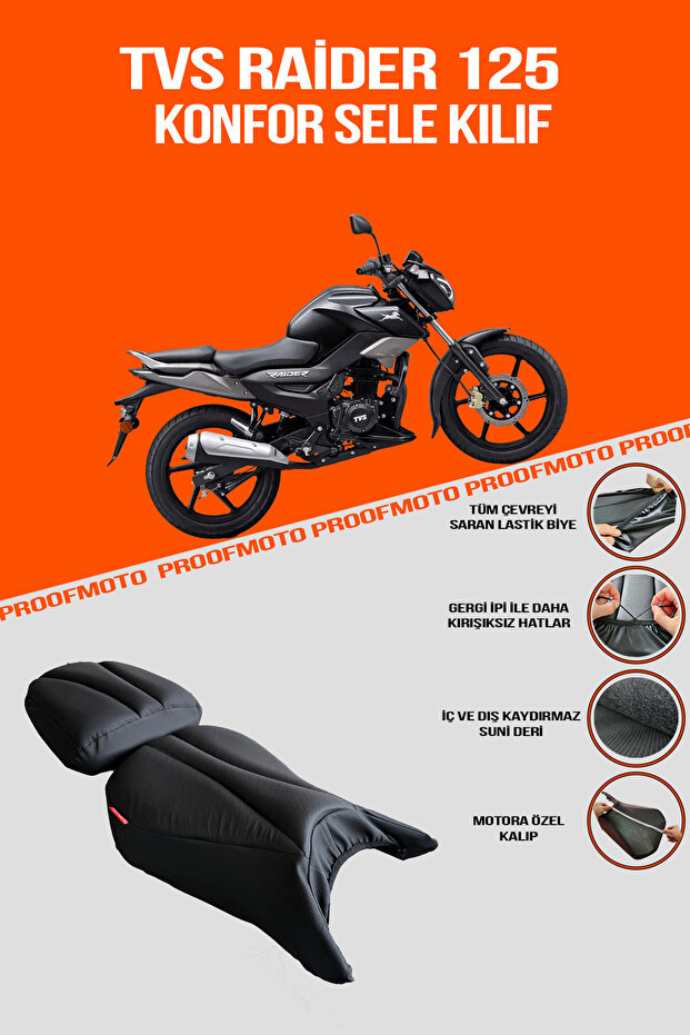 Tvs Raider 125 Comfort Seat