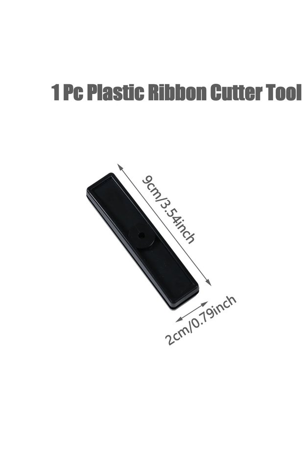 white Plastic Ribbon Splitter Happy 1st Birthday Party Decoration Adult Favors Gift Wrapping Ribbon