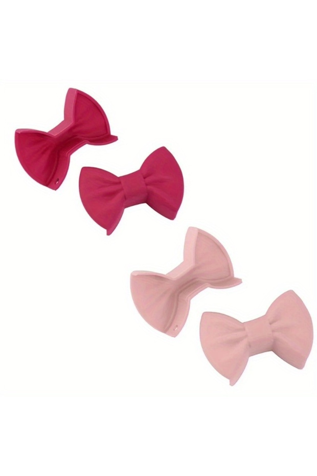red and pink Kitchen Pot Clip Anti Scald Non-slip Handle Cover Creative Cooking Oven Glove Pot Clip