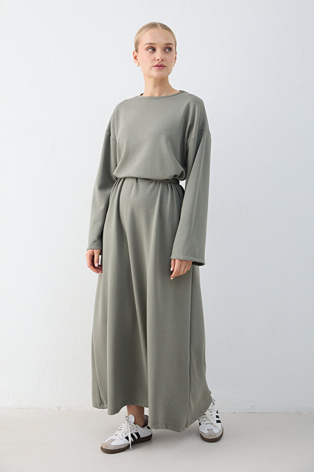 Basic Modal Elbise 76-1004 - 2