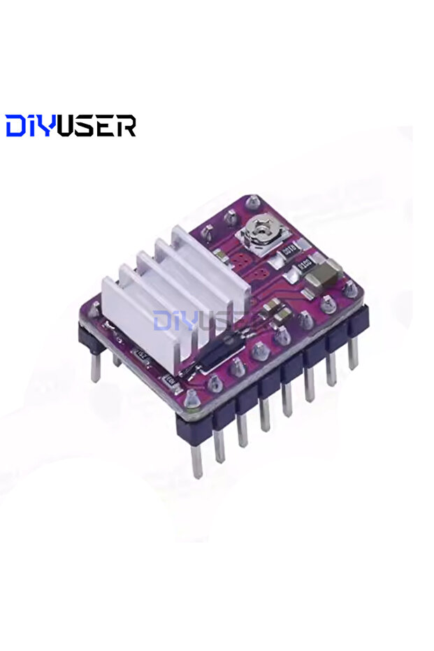 وحدة تحكم محرك الخطوة DRV8825 بقدرة 1.5 أمبير ودقة 1/32 خطوة دقيقة للطابعات ثلاثية الأبعاد CNC، بديل لوحدة A4988 الصامتة...