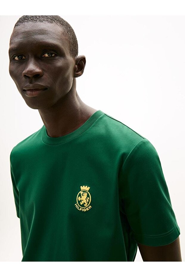 CREST GIFTING INTERLOCK TEE - 5