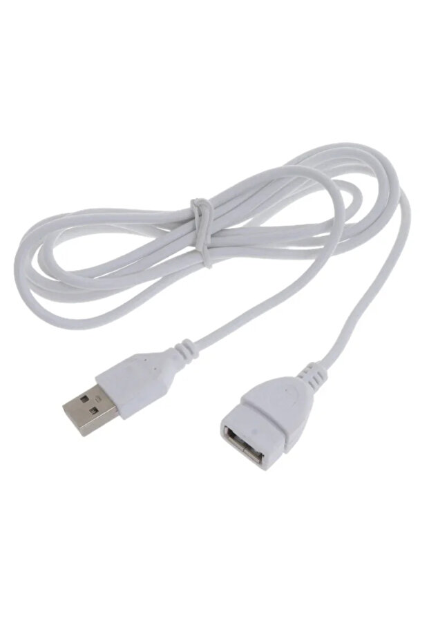 1.5M White White USB Extension Cable Extender A Male To Female 1.5M Extension Cable Universal Extens
