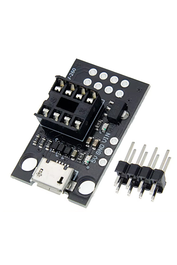 Estardyn ATtiny13A / ATtiny25 / ATtiny45 / ATtiny85 Pluggable ATTINY Development Programming Bare... - 8