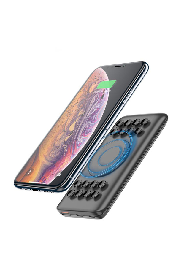 ISAFE SUCTION PD POWER BANK 10000 MAH BLACK