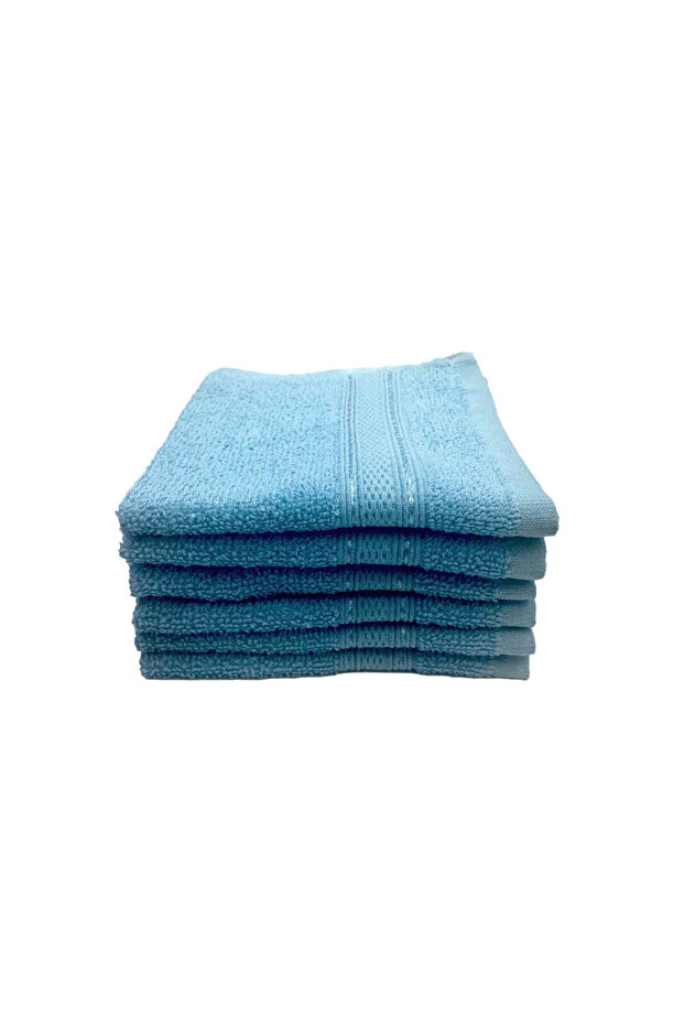 Cotton Hand Towel Luxury (40 x 60 Cm)- Soft, Absorbent, Quick-Dry, 500 GSM Set of 6Pcs