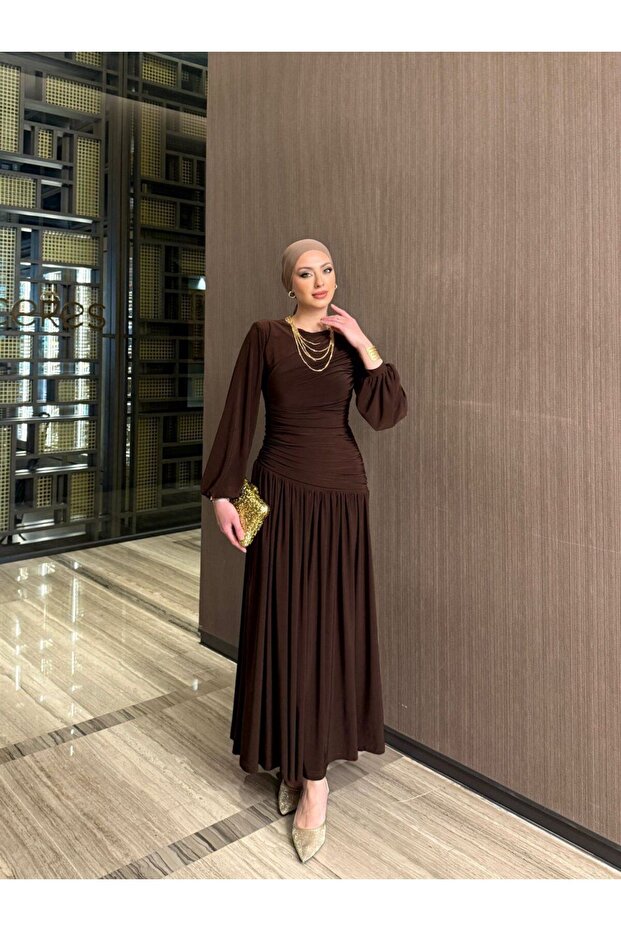 Sandy Kumaş Elbise - 2