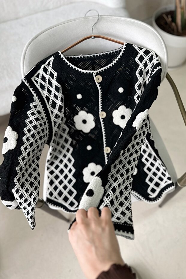 Caleb Siyah Hırka - 5