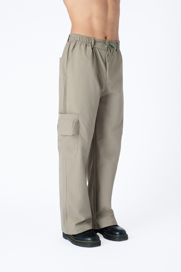 Wide Cargo Pants - 3