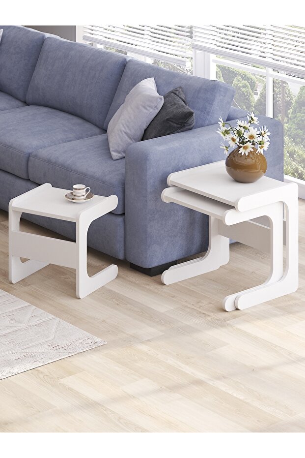 3`lü Zigon Sehba BEYAZ - 3