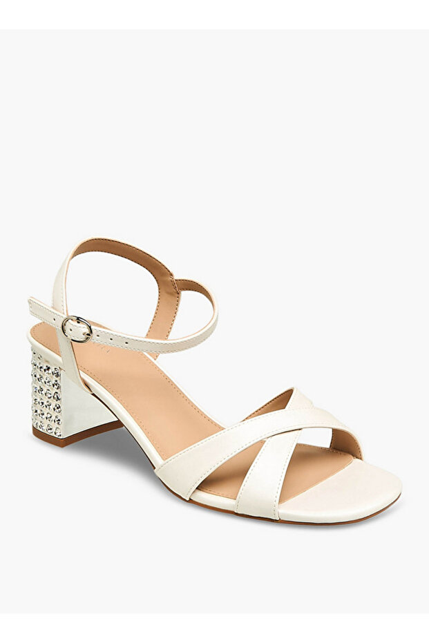 Women Embellished Block Heel Sandals