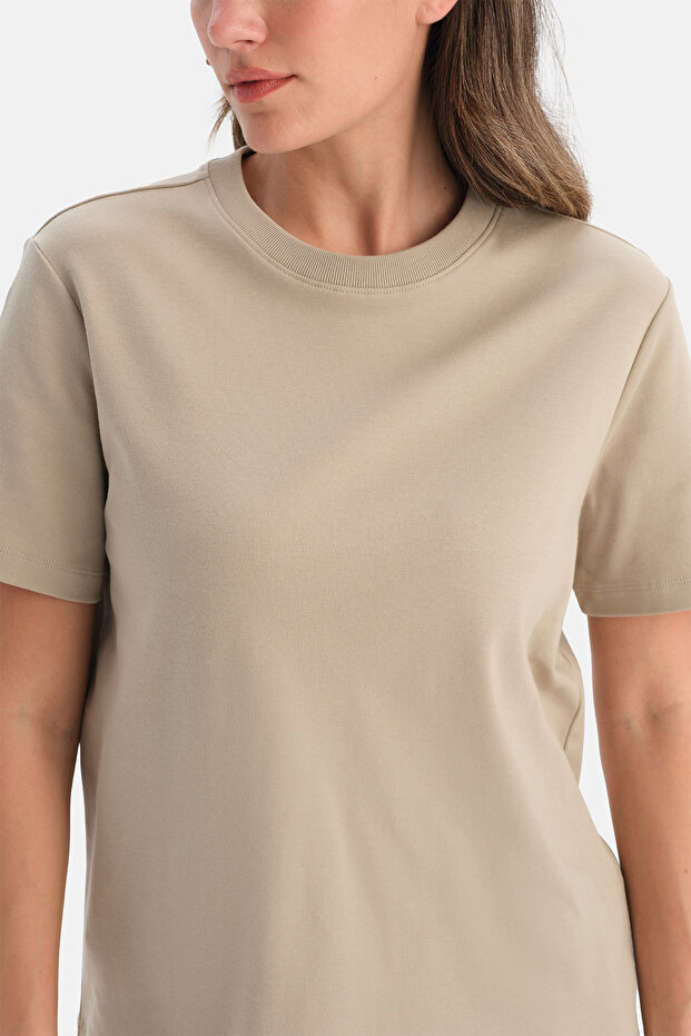 BİSİKLET YAKA BASIC TİŞÖRT - 5