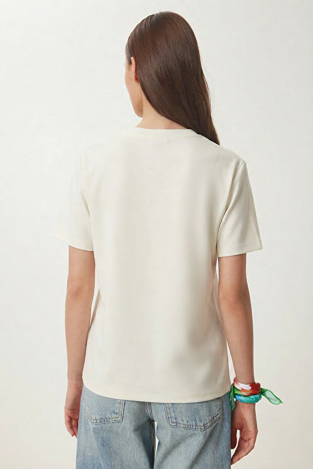 Basic Örme T-shirt - 5