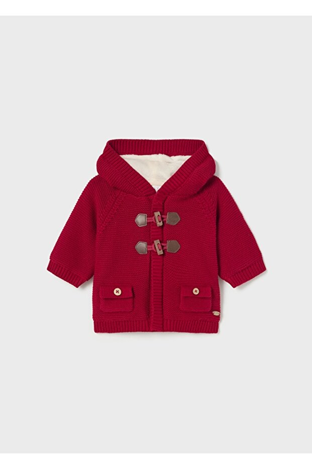 Baby Boy Knitwear Lined Cardigan