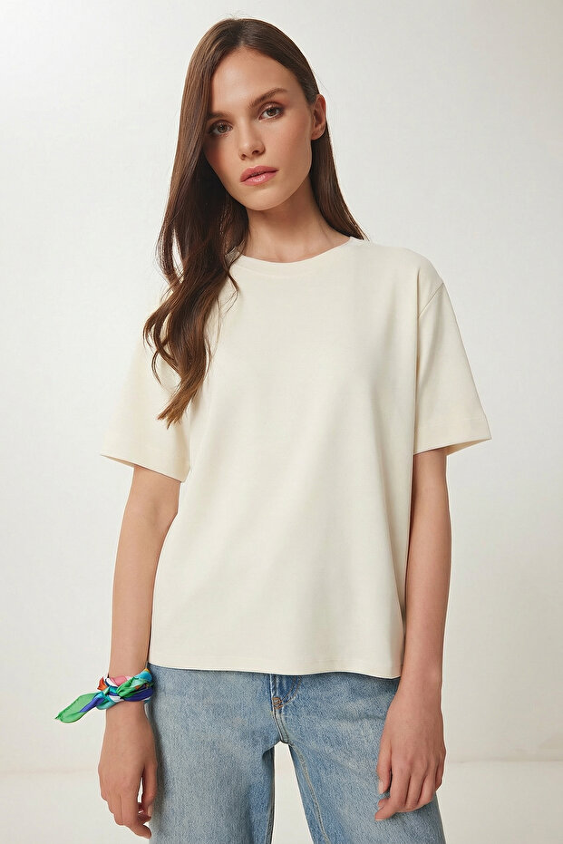 Basic Örme T-shirt - 2