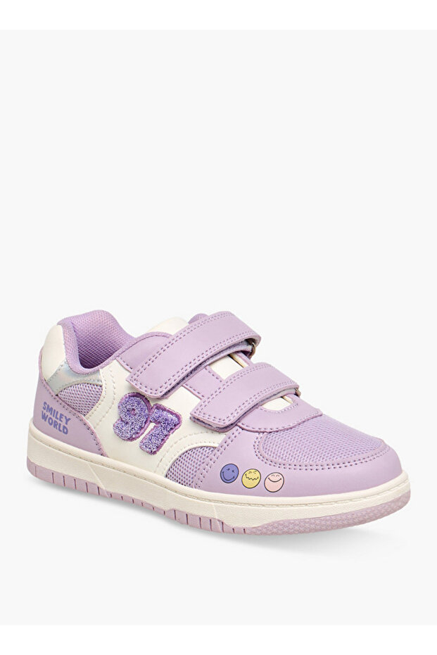 Girls Hook & Loop Sneakers - 1