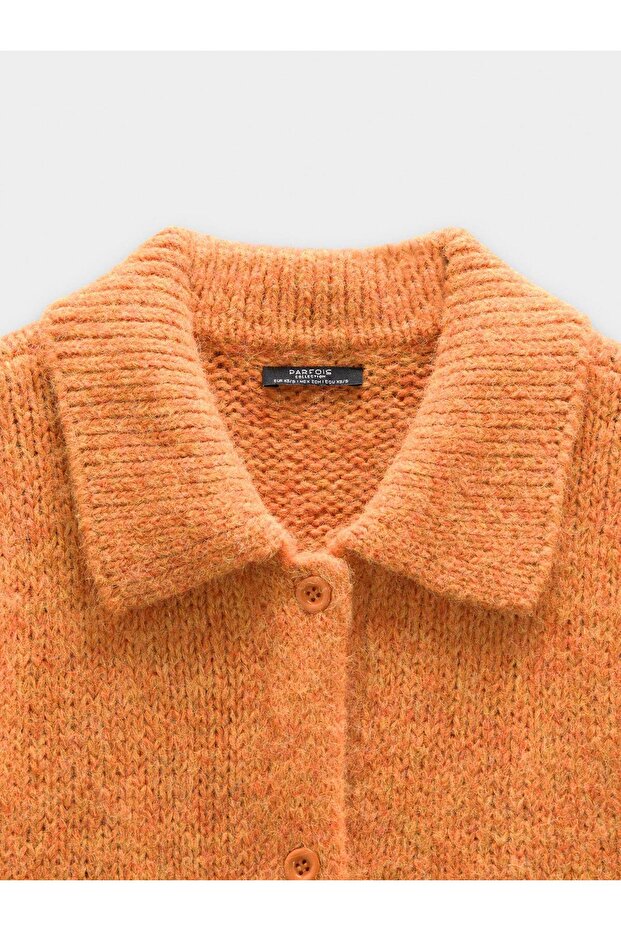 Düz Örme Hırka - 6