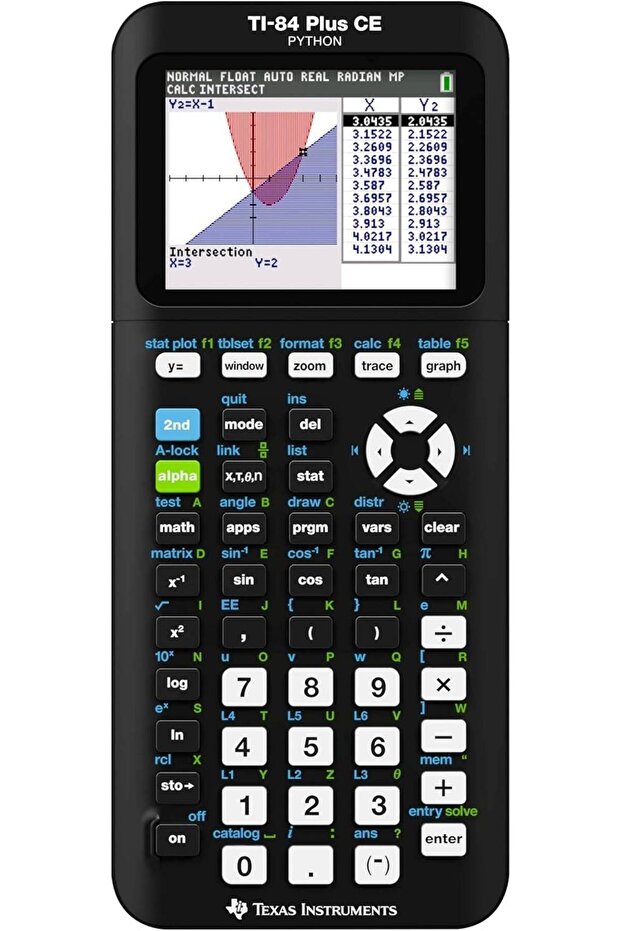 حاسبة الرسوم البيانية بايثون من تكساس إنسترومنتس TI-84 Plus CE - 1