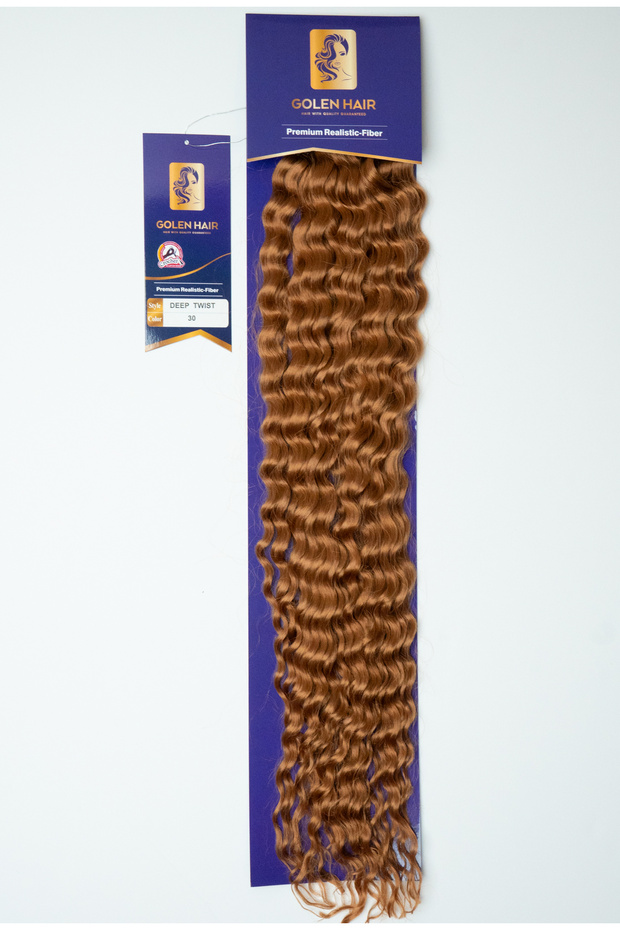 Hair Deep Wave Braids 22 Inches Color 30 – Deep Wave Crochet Hair - 1