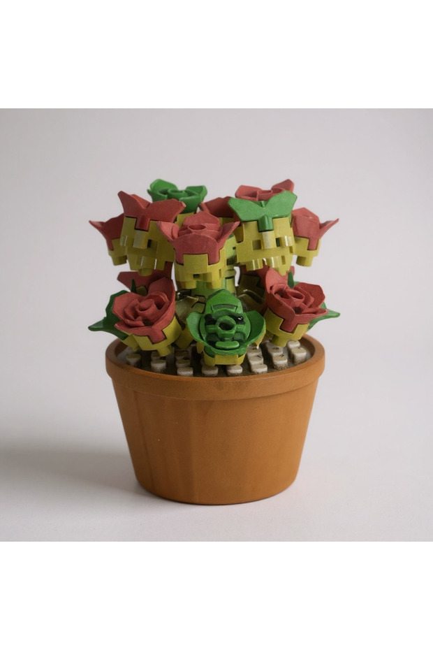 Flower Bricks Lego Çiçek - 2