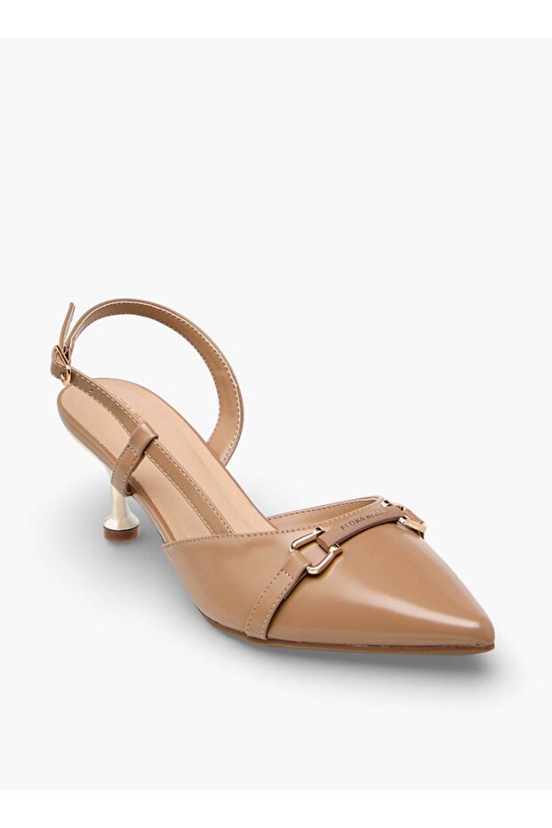 Women Cone Heel Pointed Toe Shoes