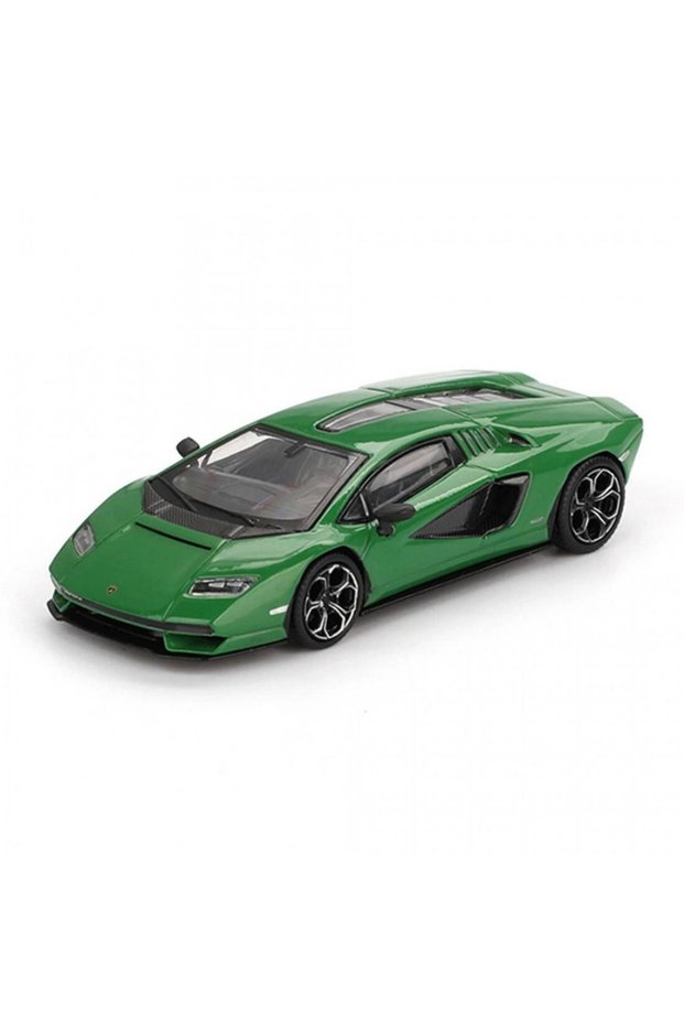 Mini Gt 1/64 Lamborghini Countach Lpi 800-4 Medium Green - Blister Package