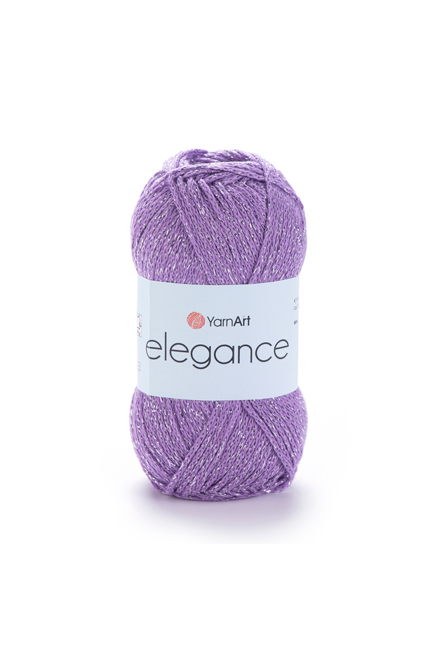 Elegance 88% Cotton 12% Metallic – 50 g 130 m Fine Glitter Knitting Yarn-1 Piece-111