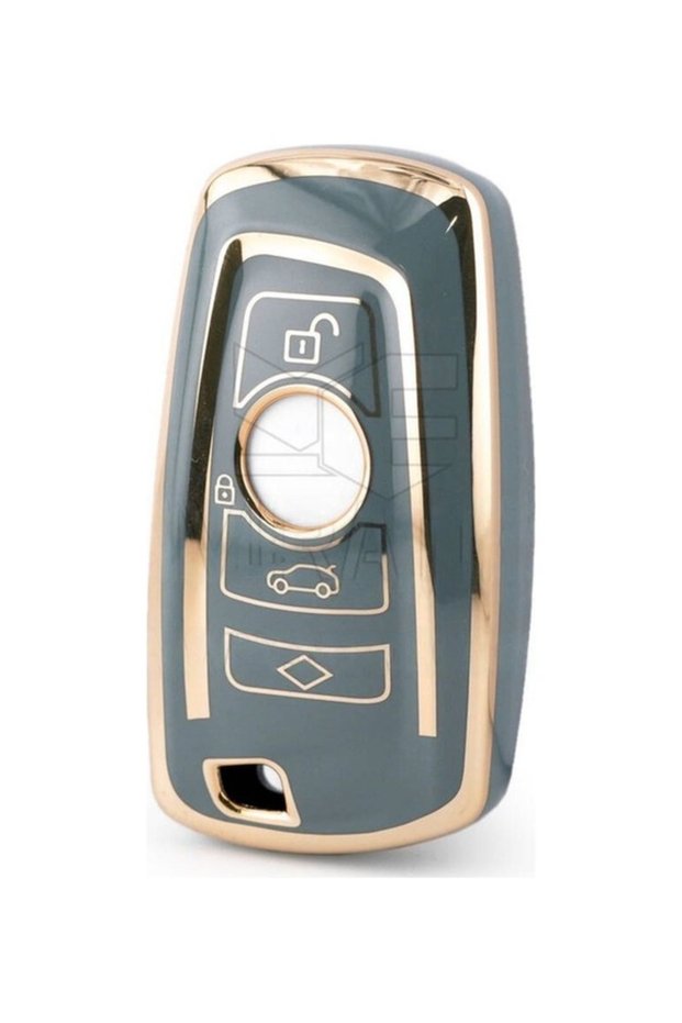 Bmw 1 3 5 7 Series X1 X3 X4 X5 F10 F15 F16 F20 F30 F18 F25 M3 M4 Key Case Cover Gray Gold