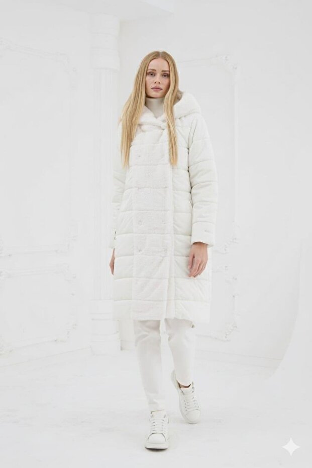 KÜRKLÜ ŞİŞME MONT - 1