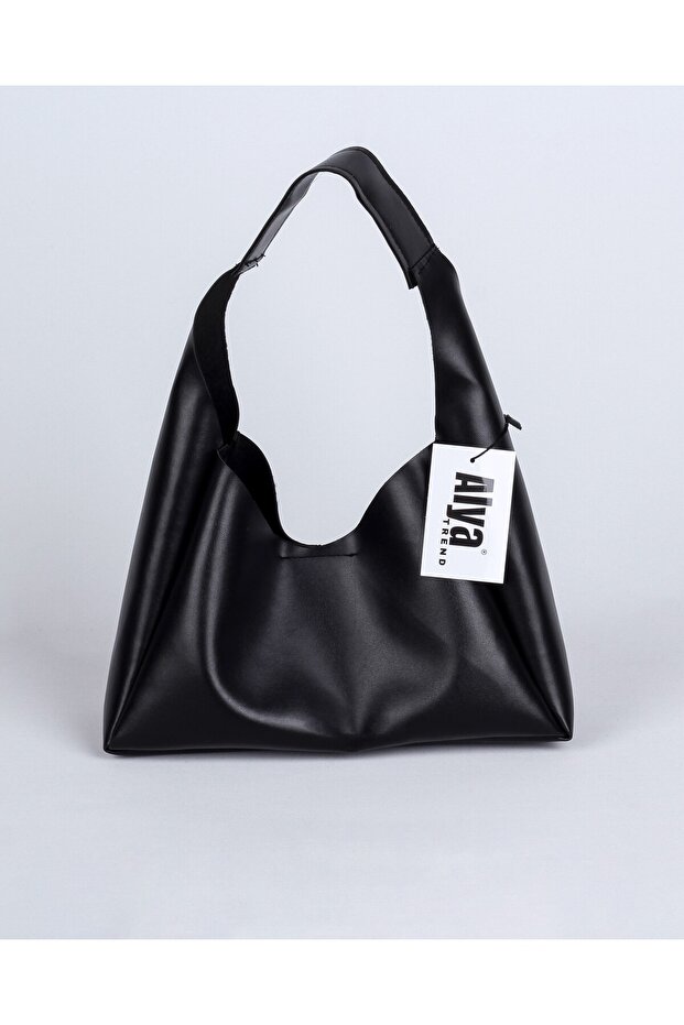 Faux Leather Shoulder & Hand Bag