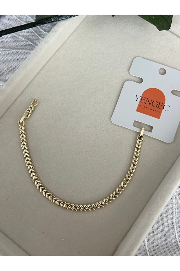 Başak Model Gold Bileklik - 3