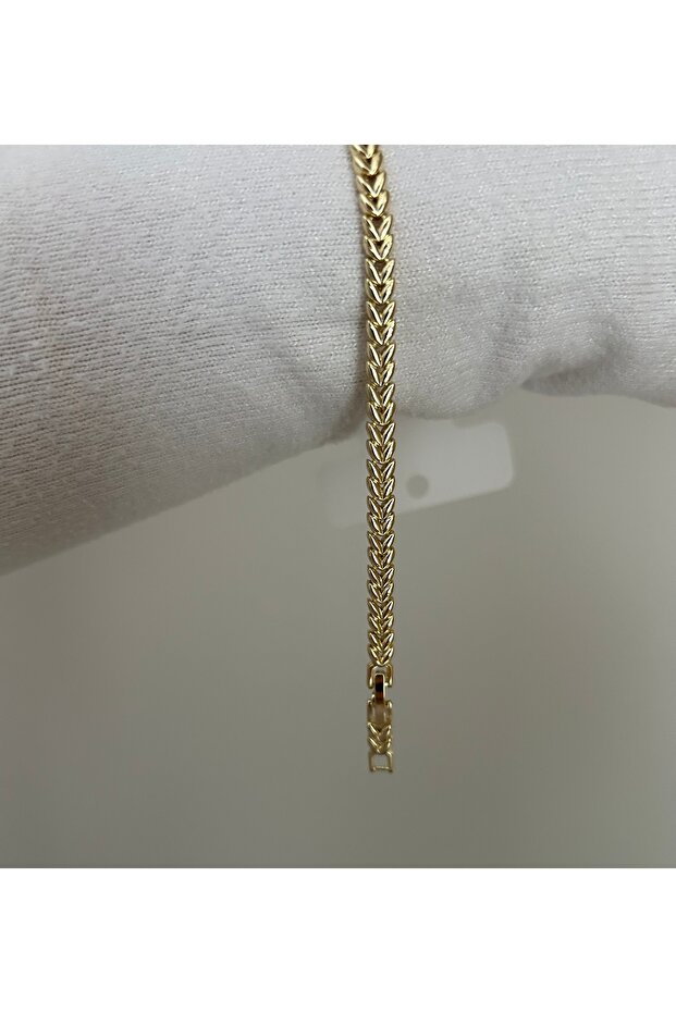 Başak Model Gold Bileklik - 2