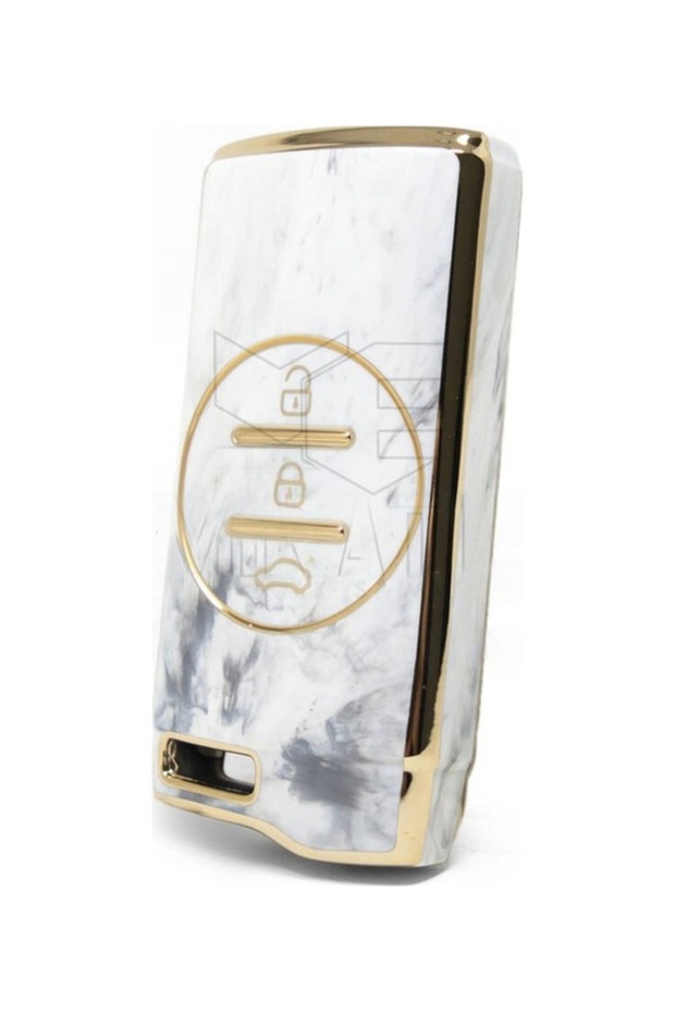 Luxury Chery Tiggo 7 Pro 3 Button Smart Nano Marble Pattern Key Case